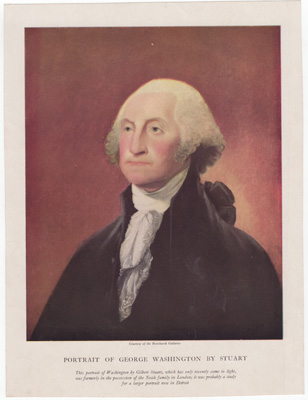 Portrait of George Washington by Stuart